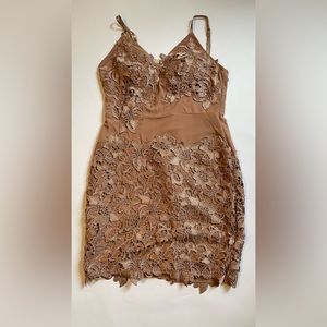 Crochet Chic Zip Up Mini-Dress